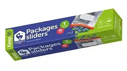 Пакеты-слайдеры для заморозки и хранения ЛОМБЕРТА 1л 15шт