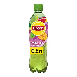 Чай ЛИПТОН зеленый манго 0.5л