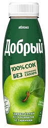 Сок ДОБРЫЙ яблоко 0.3л