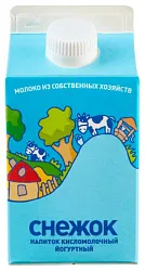 Снежок ДЕРЕВЕНСКОЕ МОЛОЧКО бзмж 2.5% пюр/пак 500г