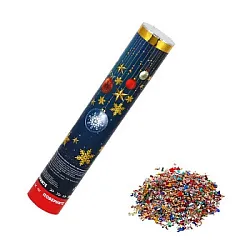 Хлопушка пневматическая СНОУ БУМ наполнитель фольга 30см арт.399-146