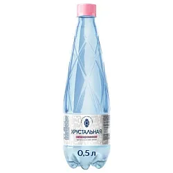 Мин.вода ХРУСТАЛЬНАЯ негазированная 0.5л