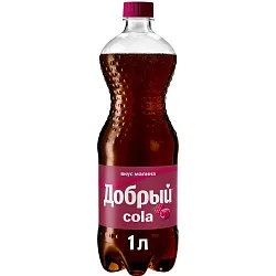 Газ.напиток ДОБРЫЙ Кола малина 1л