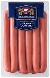 Сосиски ОМСКИЙ БЕКОН молочные 540г