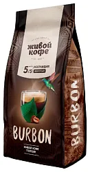 Кофе ЖИВОЙ КОФЕ бурбон молотый м/у 200г