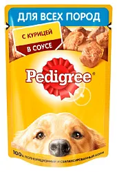 Корм для собак ПЕДИГРИ Курица для взрослых 85г