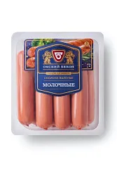 Сосиски ОМСКИЙ БЕКОН молочные 470г