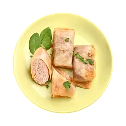 Голубцы мясные тушеные в томатно-сметанном соусе
