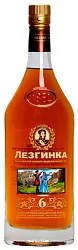 Коньяк ЛЕЗГИНКА 40% ст/б 0.5л