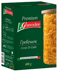 Мак.изделия ГРАНМУЛИНО Премиум Гребешок карт/уп 400г
