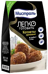 Котлеты МИСТРАЛЬ гречневые с грибами и чиа 230г