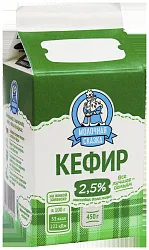 Кефир МОЛОЧНАЯ СКАЗКА бзмж 2.5% т/пак 450г