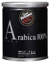 Кофе ВЕРНЬЯНО 1882 Арабика Мокка молотый ж/б 250г