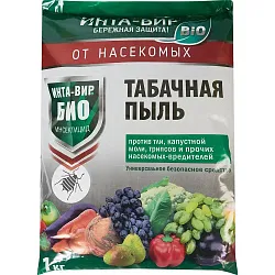 Средство для борьбы с вредителями ИНТА-ВИР Табачная пыль 1кг