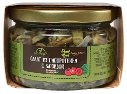 Салат из папоротника ПОЛЕЗНЫЕ ПРОДУКТЫ с клюквой 200г