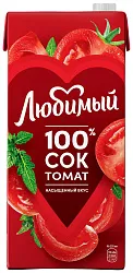 Сок ЛЮБИМЫЙ томат 1.93л