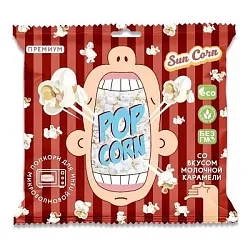 Попкорн НАТУРФРУКТ карамель м/у 110г