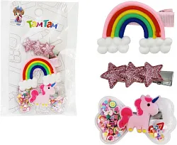 Заколка для волос ТАМ-ТАМ Сказка 3шт арт.HF3003026747