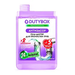 Чистящий гель-тиггер ДЬЮТИБОКС Антизасор для труб 200мл