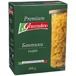 Мак.изделия ГРАНМУЛИНО Бантики карт/уп 400г