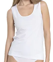 Майка женская ПЬЕР КАРДЕН белая р.46-48 арт.15014