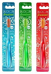 Зубная щетка РОКС детская мягкая от 6 до 12 лет