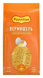 Мак.изделия РОЛЛТОН Вермишель яичная для супов 400г
