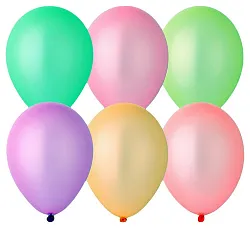 Набор шаров ВЕСЕЛАЯ ЗАТЕЯ Неон 18см 20шт