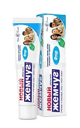 Зубная паста НОВЫЙ ЖЕМЧУГ Фтор 50мл