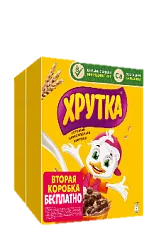 Завтрак ХРУТКА шоколадные шарики 2*240г