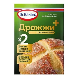 Дрожжи ДОКТОР БЕЙКЕРС с ферментом м/у 8г