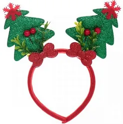 Ободок карнавальный СЕРПАНТИН Веселые елочки арт.201-3641