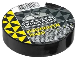 Изолента КРЕПТОН 15мм*20м черная