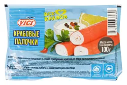Крабовые палочки ВИЧИ охл 100г