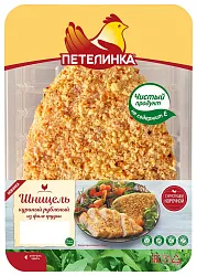 Котлеты ПЕТЕЛИНКА Шницель куриный рубленый охл 300г