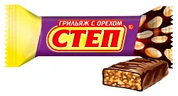 Конфеты СЛАВЯНКА Степ грильяж с орехом весовые