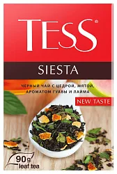 Чай ТЕСС Сиеста черный 90г