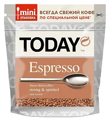 Кофе ТУДЕЙ Эспрессо растворимый м/у 37.5г