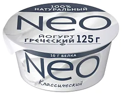 Йогурт НЕО Греческий бзмж 2% 125г