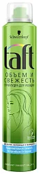 Спрей-пудра для волос ТАФТ Обьем и свежесть экстрасильная фиксация 225мл