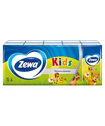 Платочки бумажные ЗЕВА Детские м/у 10шт