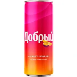 Газ.напиток ДОБРЫЙ манго маракуйя ж/б 0.33л