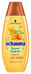 Шампунь ШАУМА Энергия природы Медовый эликсир и масло инжира 400мл