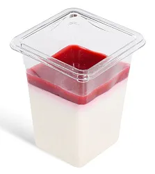 Панна-котта с малиной 240г