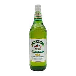 Пиво ХАРБИН Премиум светлое пастер 5% ст/б 0.61л