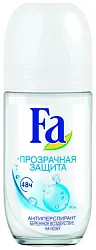 Дезодорант ФА Прозрачная защита женский ролик 50мл