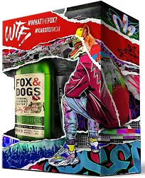 Виски ФОКС&ДОГС Смоки Баррел 40% ст/б 0.7л+бокал