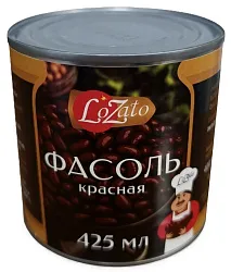Фасоль ЛОЗАТО красная ж/б 425мл