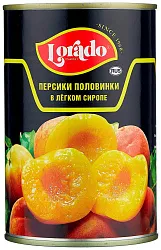 Персики ЛОРАДО половинки ж/б 425мл