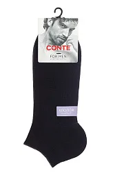 Носки мужские КОНТЕ Дивари Кул черные короткие р.27 арт.24С-158СП